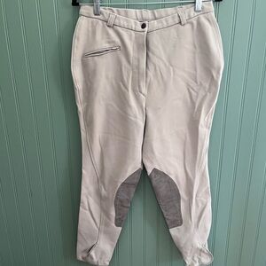 Women’s Beige Equestrian Riding Breeches